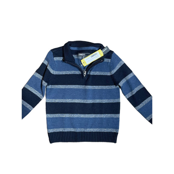 NWT! Boys Commerce Long Sleeve 1/4 Zip sweater. size 4T - Picture 2 of 3